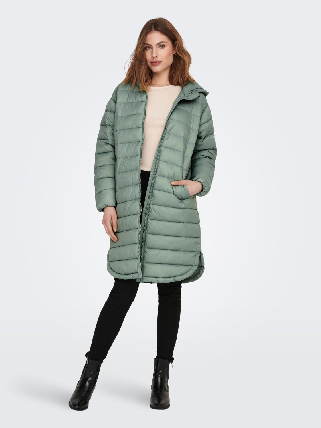 Quilted oversize Coat