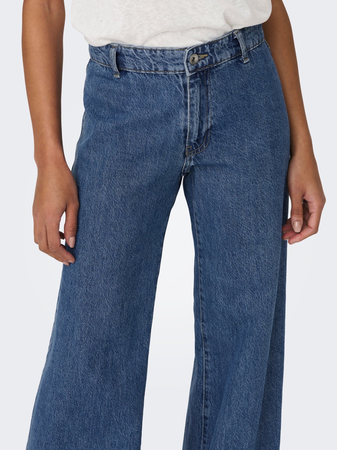 ONLKane Low waist wide leg jeans
