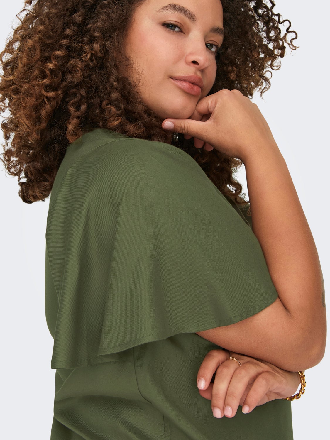 CURVY MINI SHIRTDRESS