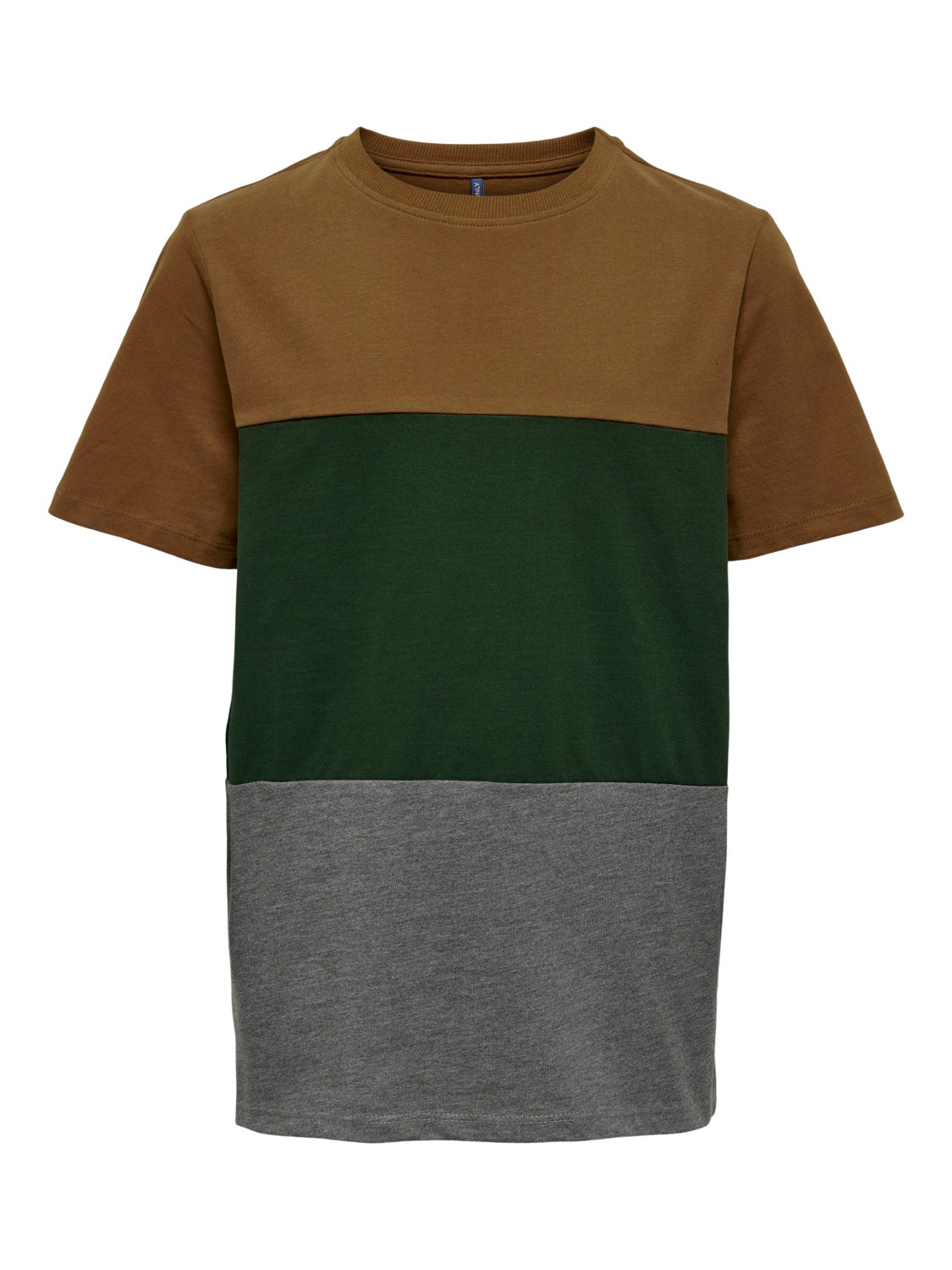 Contrast color t-shirt
