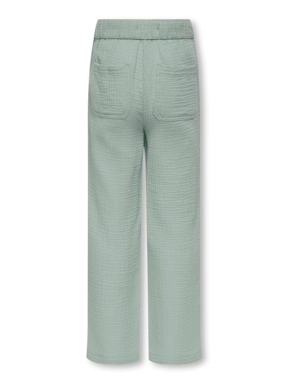 Wide button detailed Trousers
