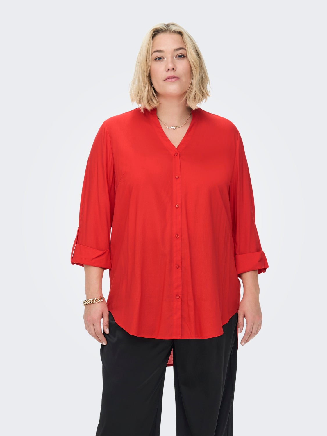 Curvy loose fitted shirt