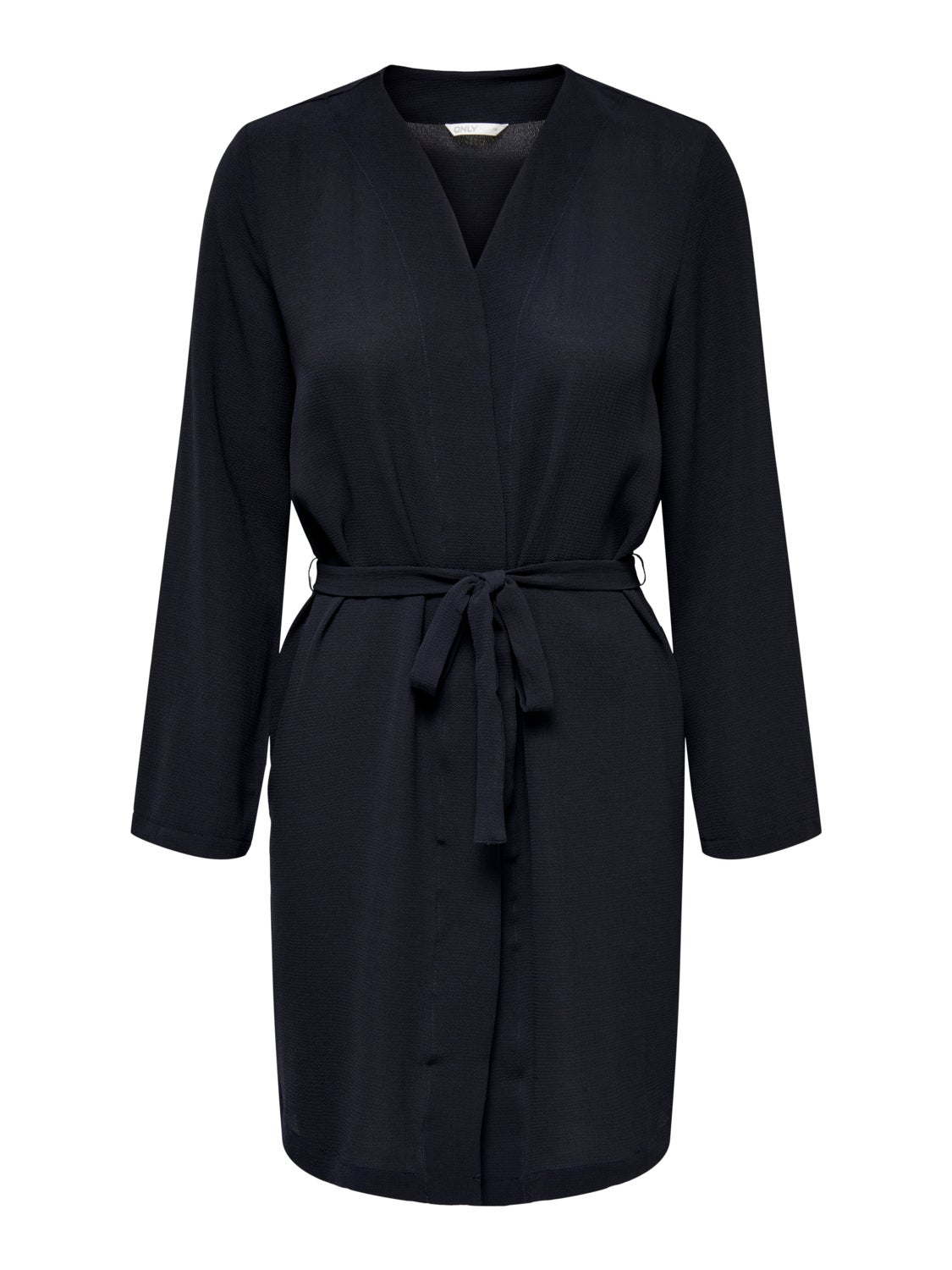 Cozigan with tie belt