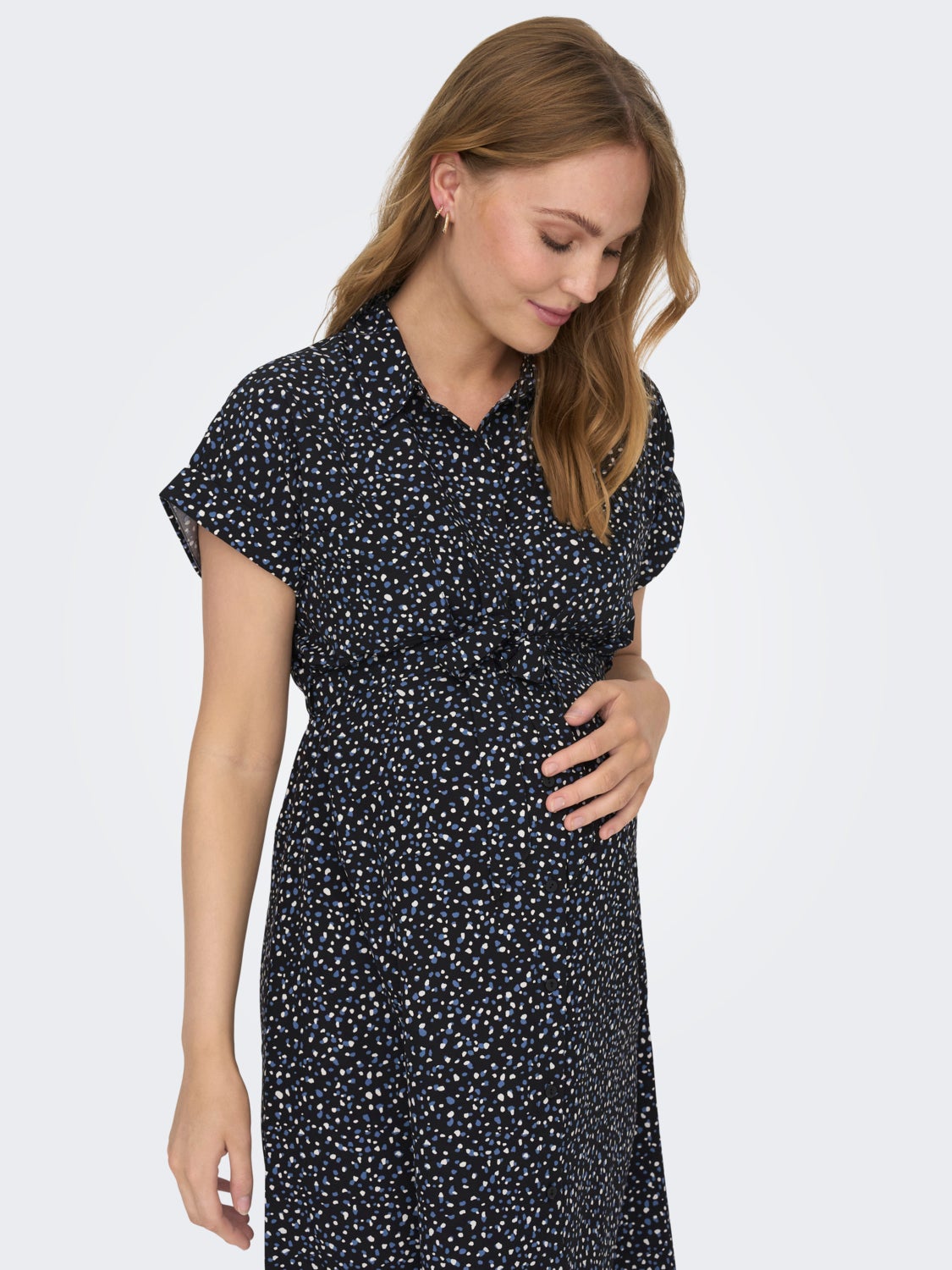Mama mini shirt dress