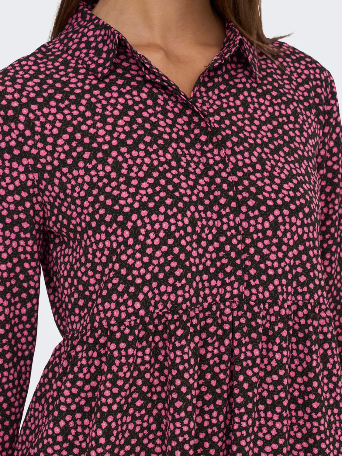 Mini dress with print