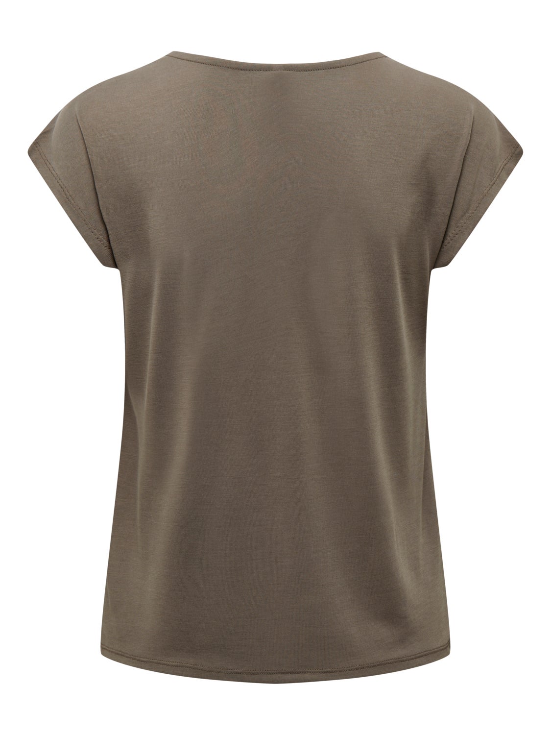 V-NECK TOP WITH SHORT SLEEVES
