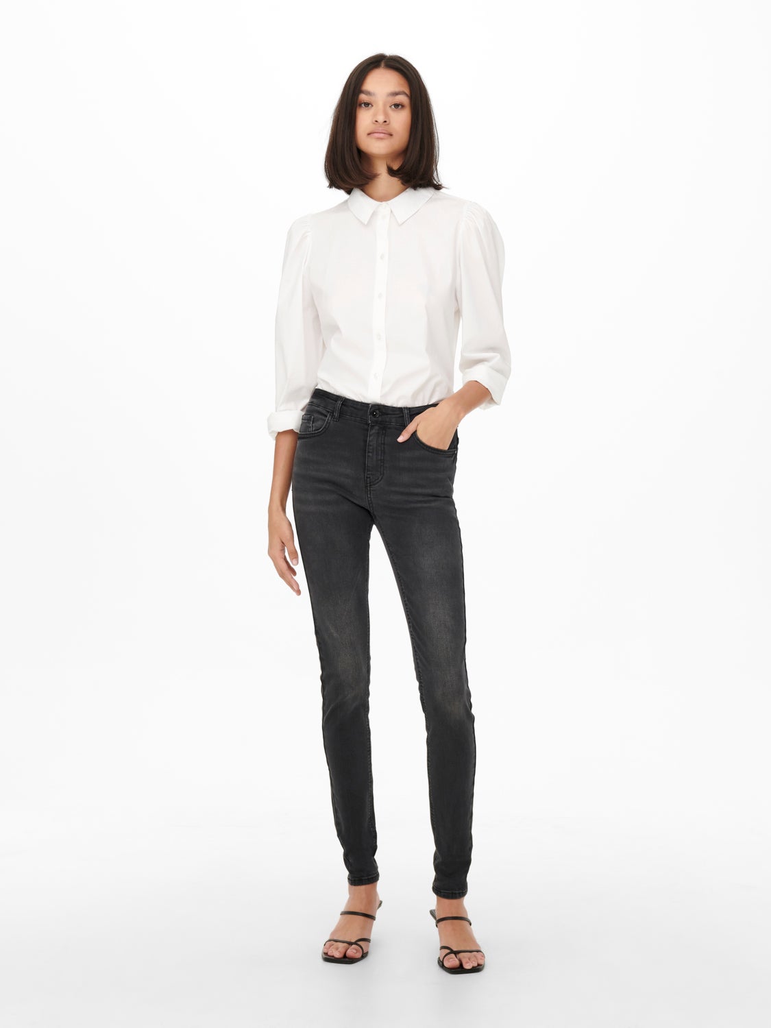 JDYBlume Mid Waist Skinny fit jeans
