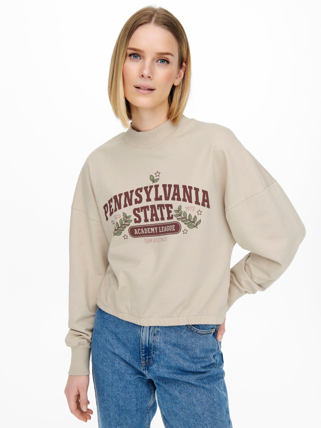 High neck Sweatshirt