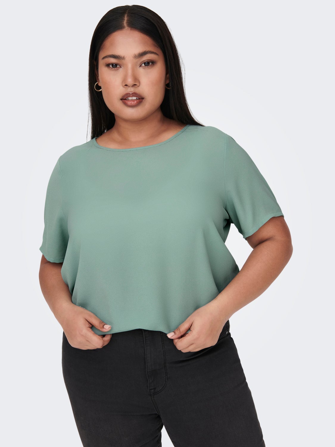 Curvy short sleeve Top