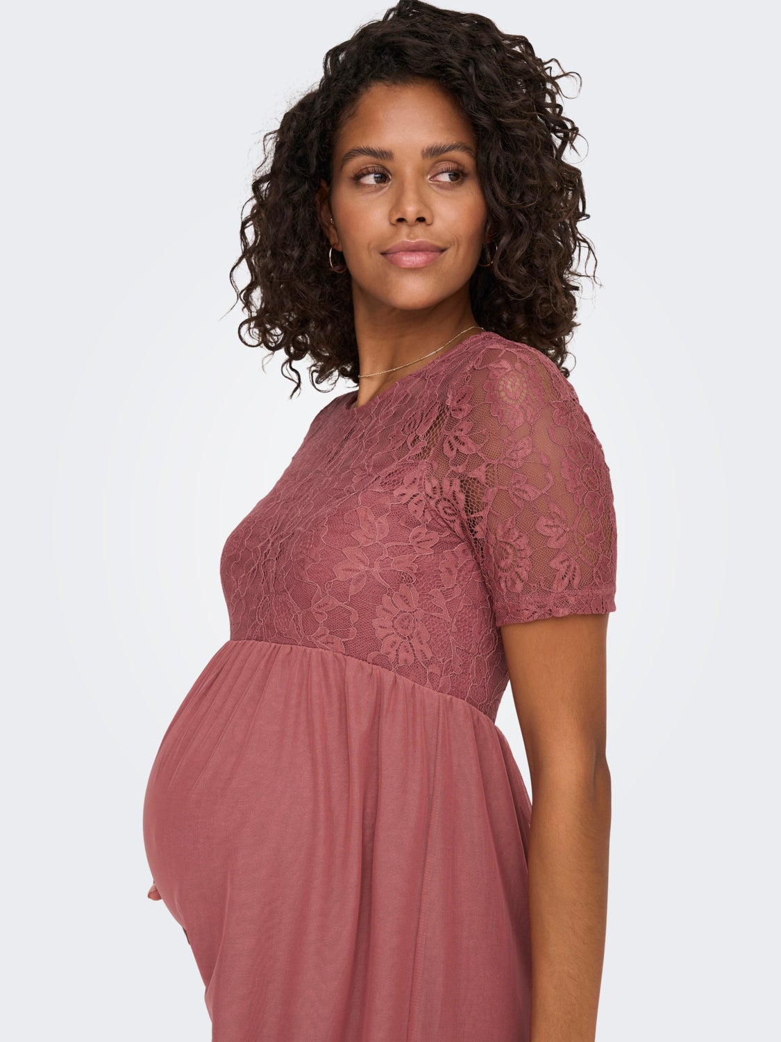 Mama Mesh Midi dress
