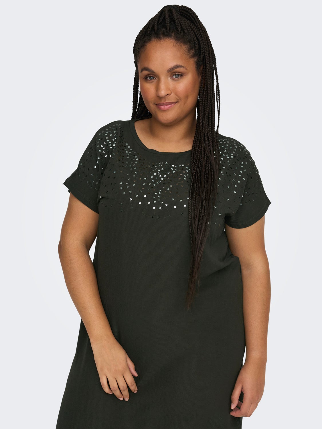 Curvy Sequins Dress