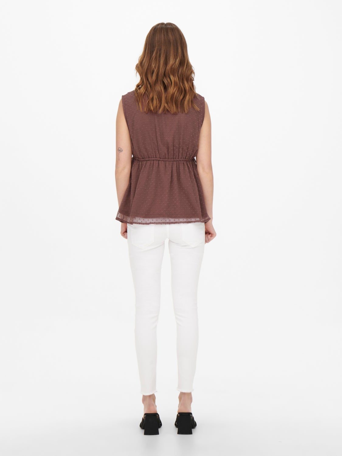 Mama sleeveless Top