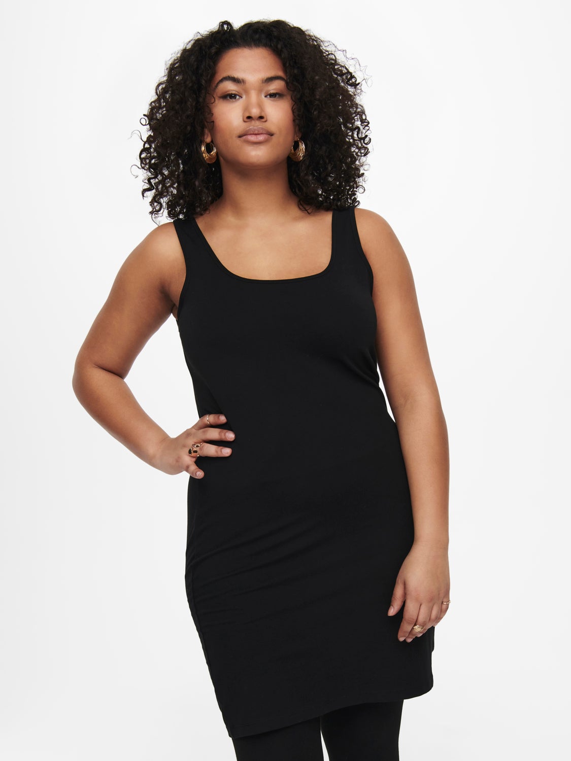 Curvy basic Tank top