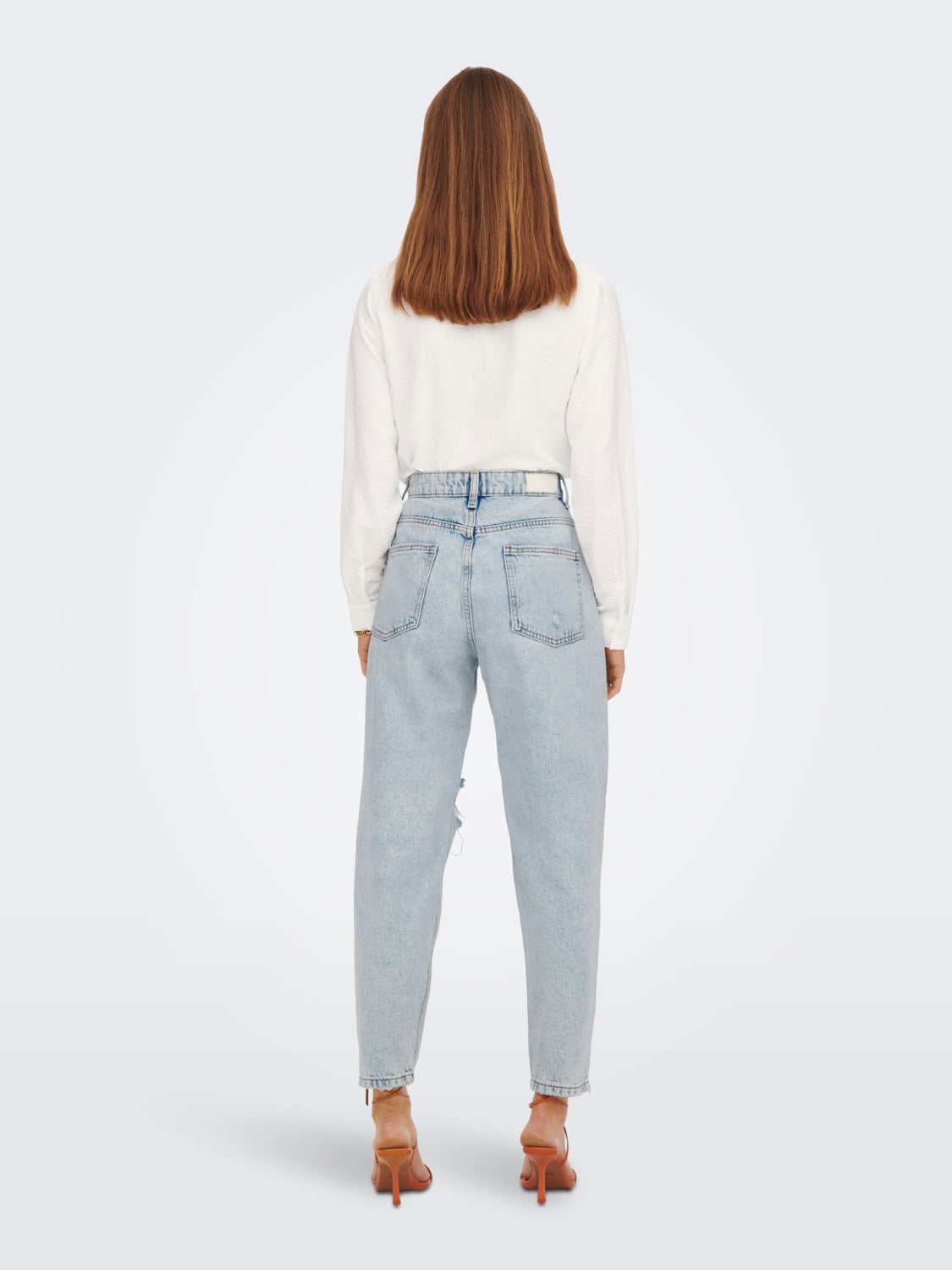 ONLVerna balloon fit high waisted jeans