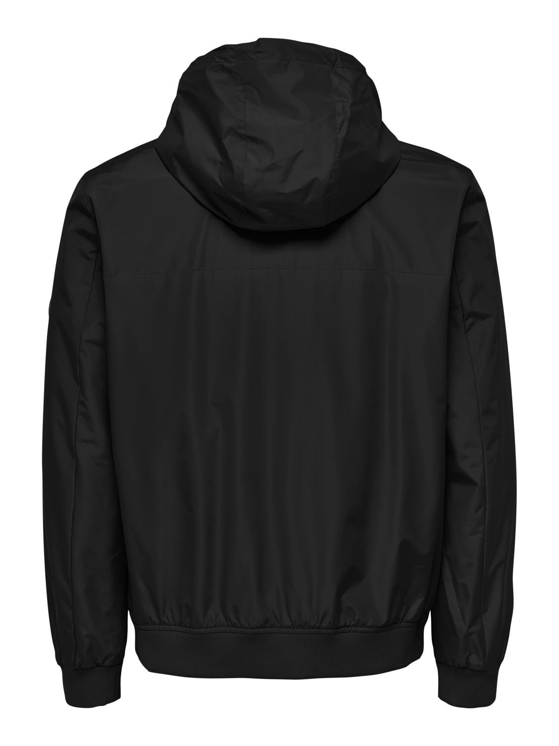 Shell jacket with hood