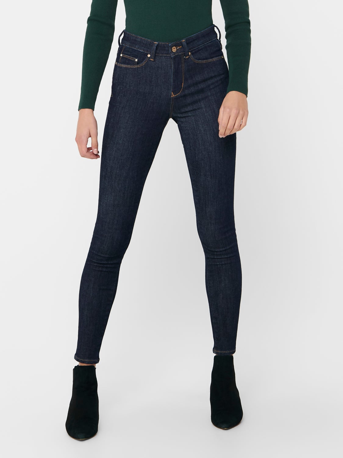 ONLHush life mid ankle rinse Skinny fit jeans