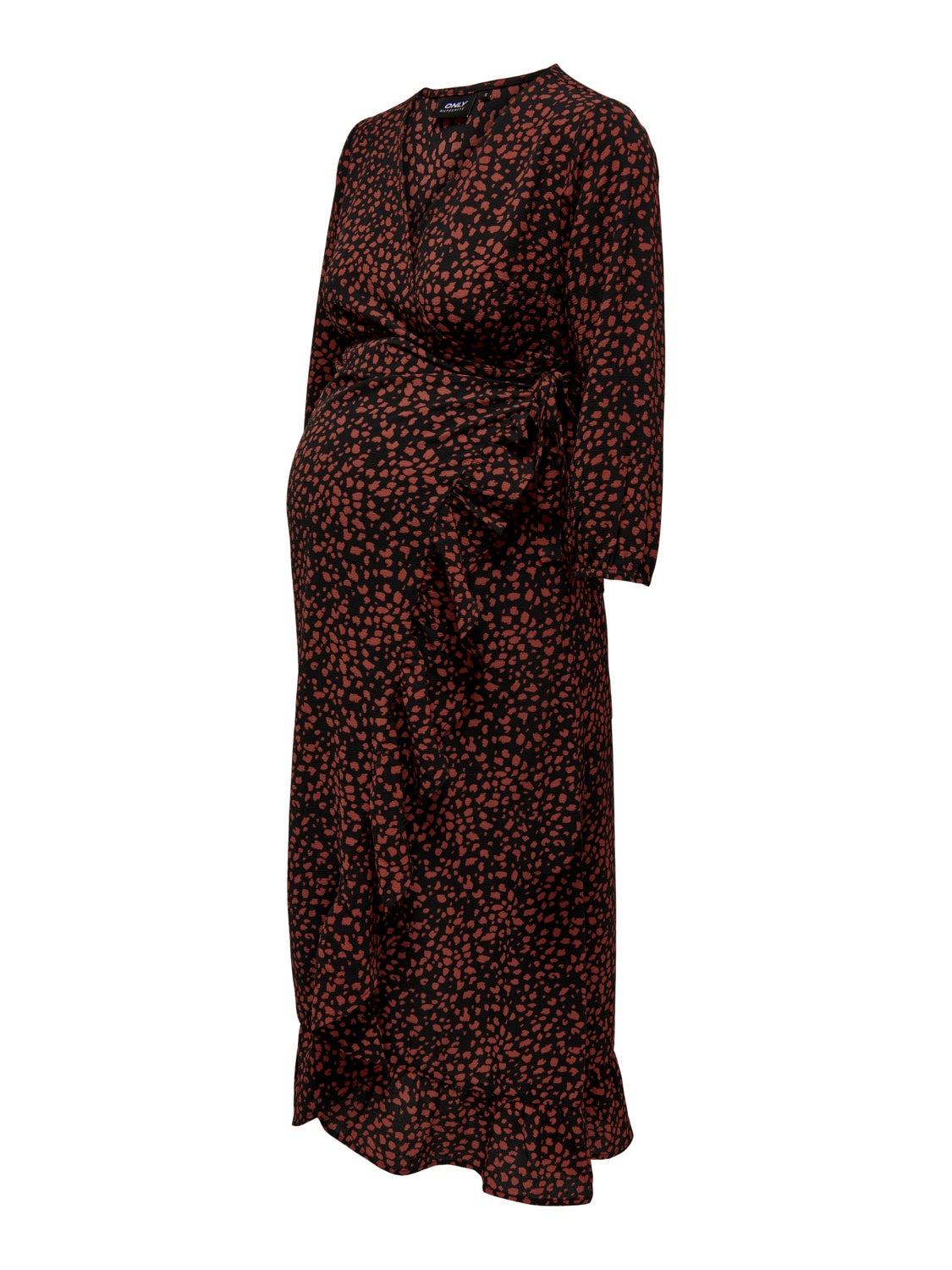 Mama wrap Midi dress