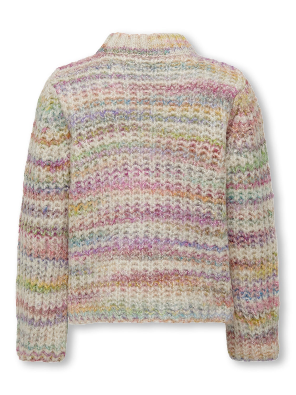 O-neck knitted pullover