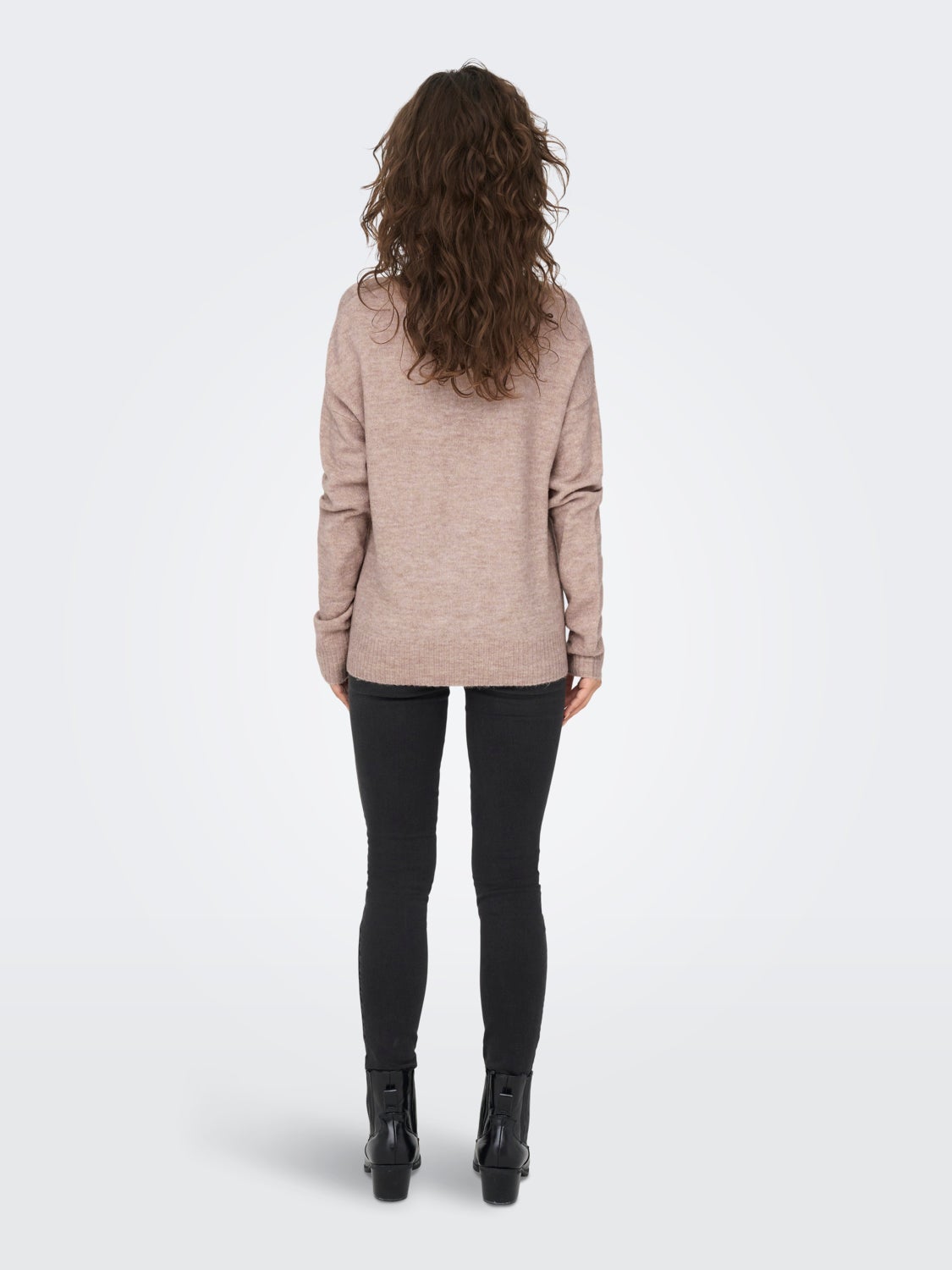 V-neck Knitted Pullover