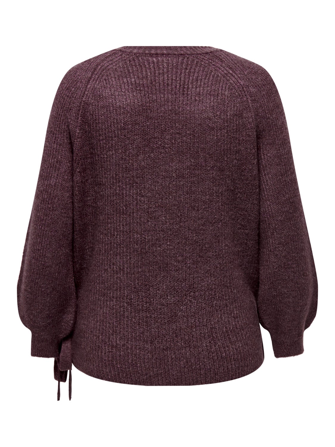 Curvy wrap Knitted Pullover