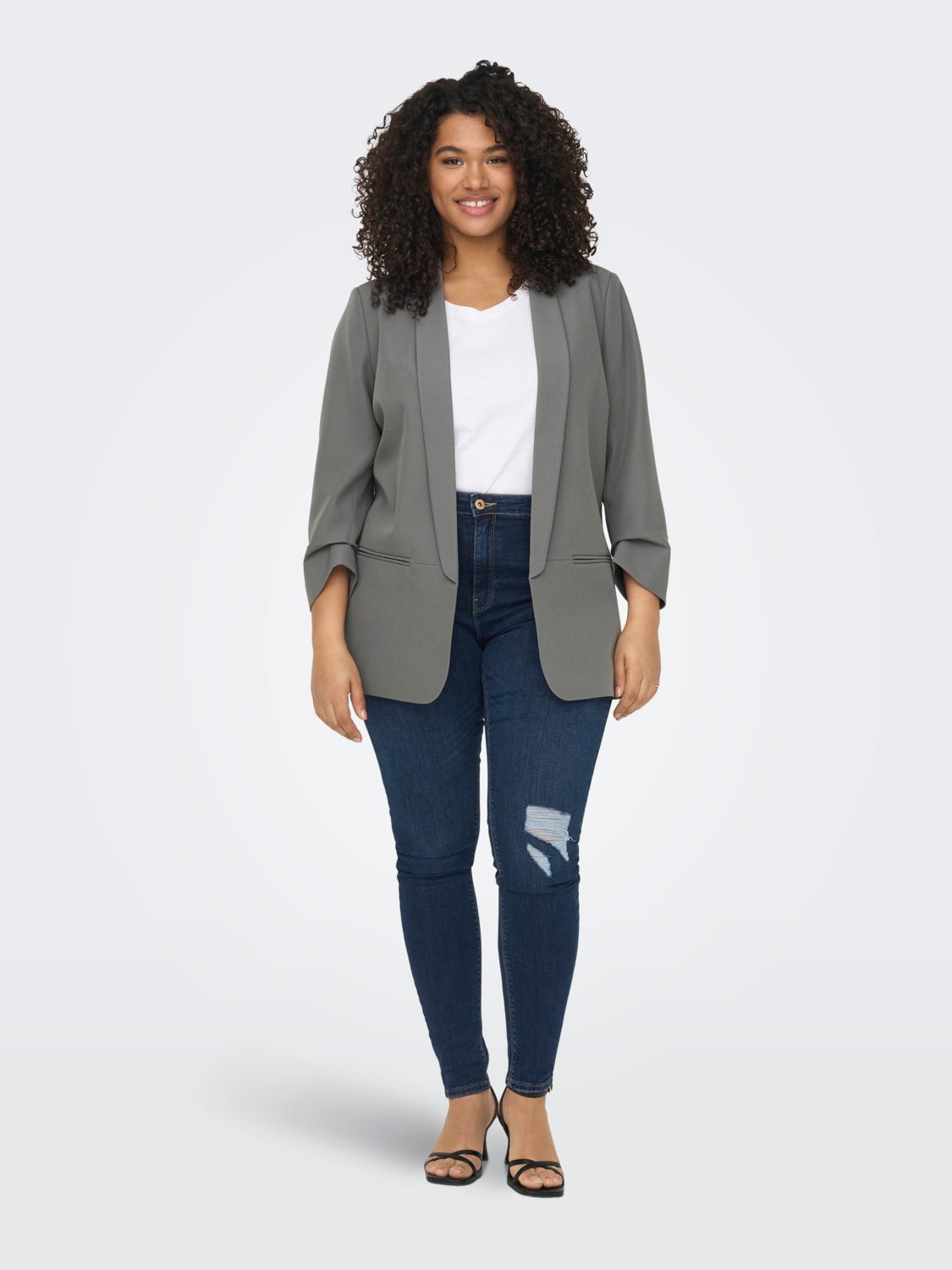 Curvy classic blazer