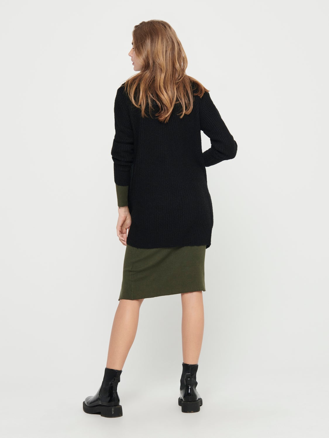 Long Knitted Cardigan