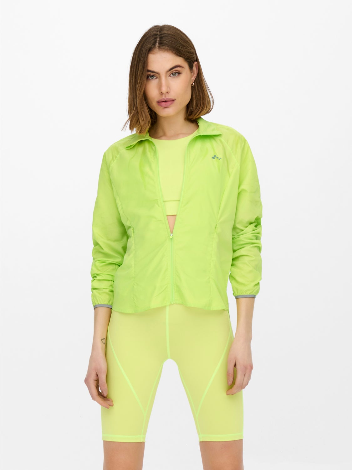 Highneck zip Training Jacket