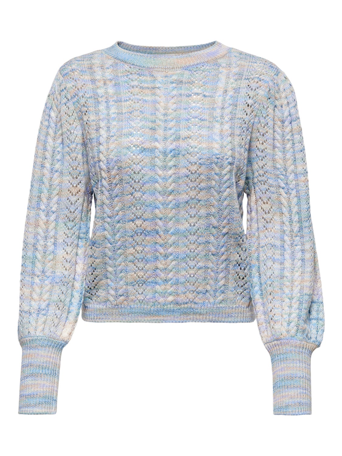 Textured Knitted Pullover