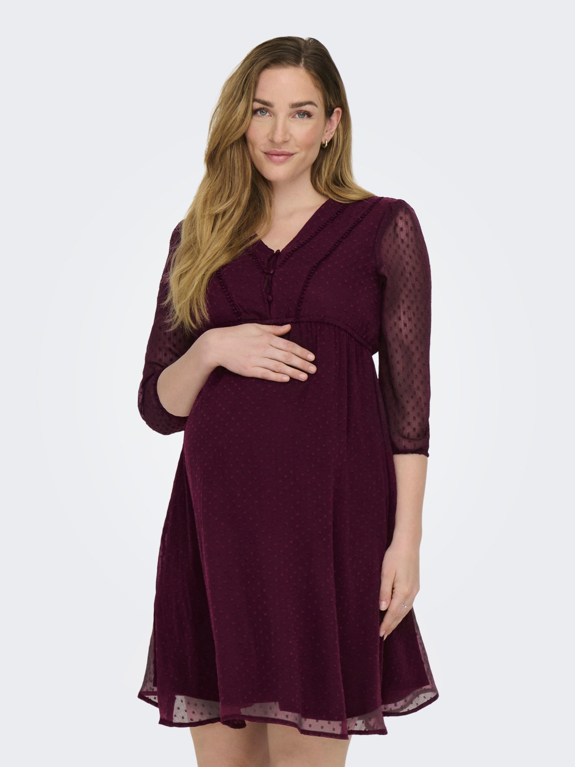 Mama 3/4 sleeved Dress