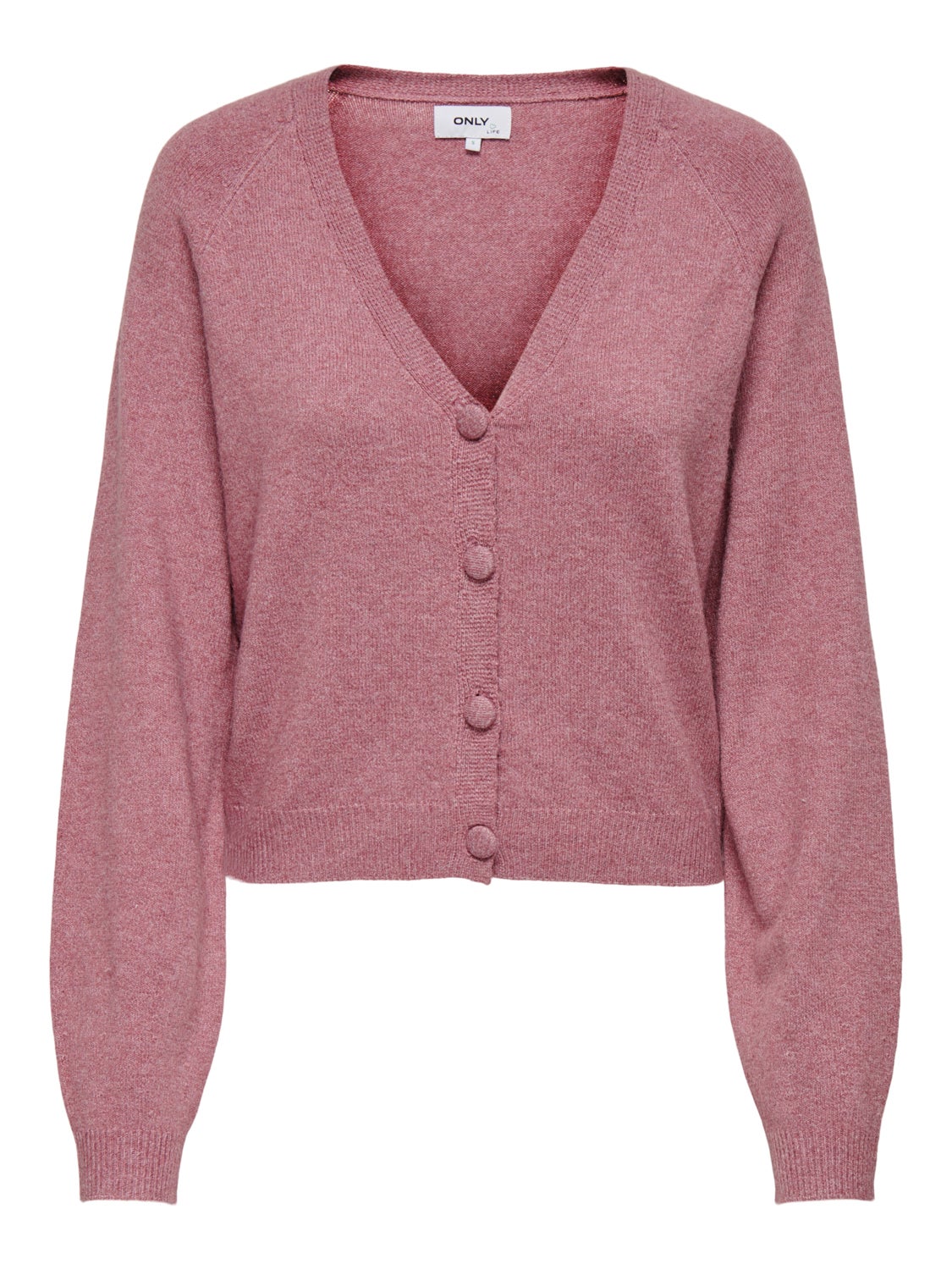 V-Neck Knit Cardigan