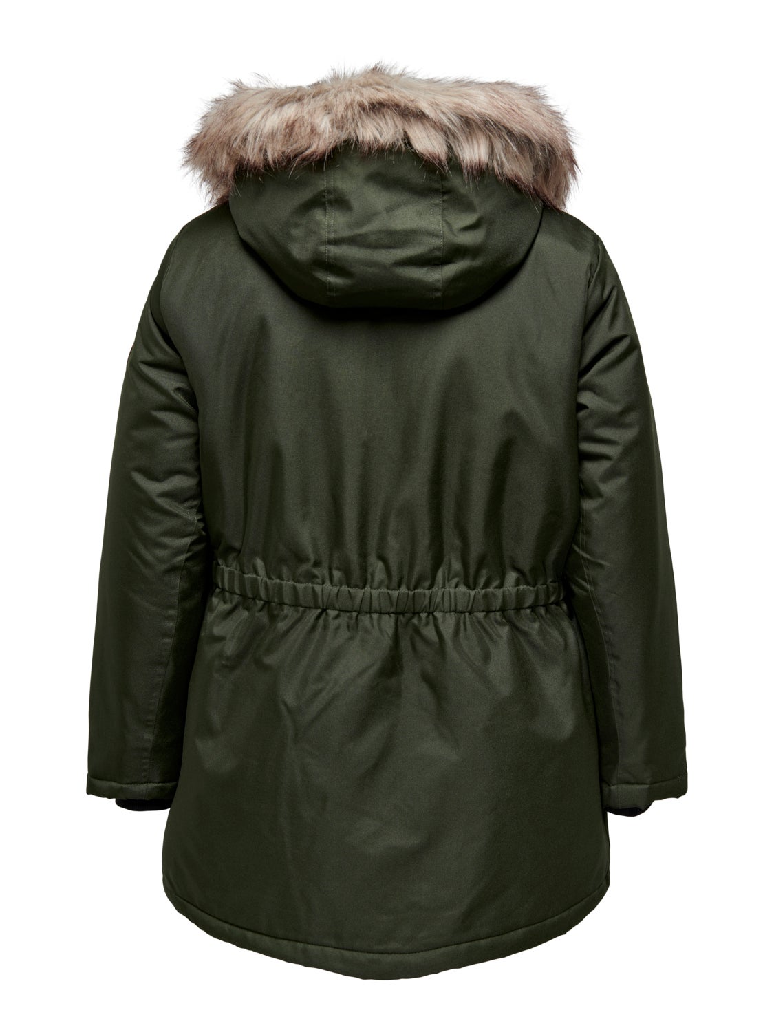 Curvy jacket with hood