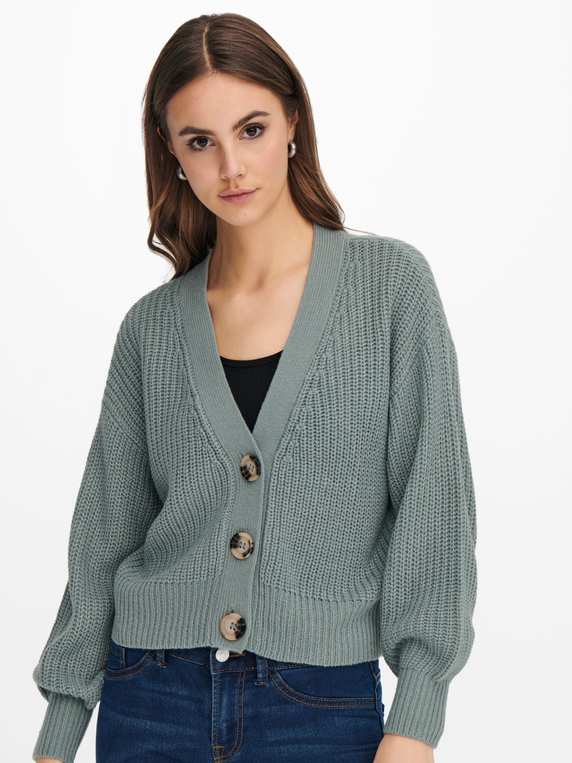 Short Knitted Cardigan