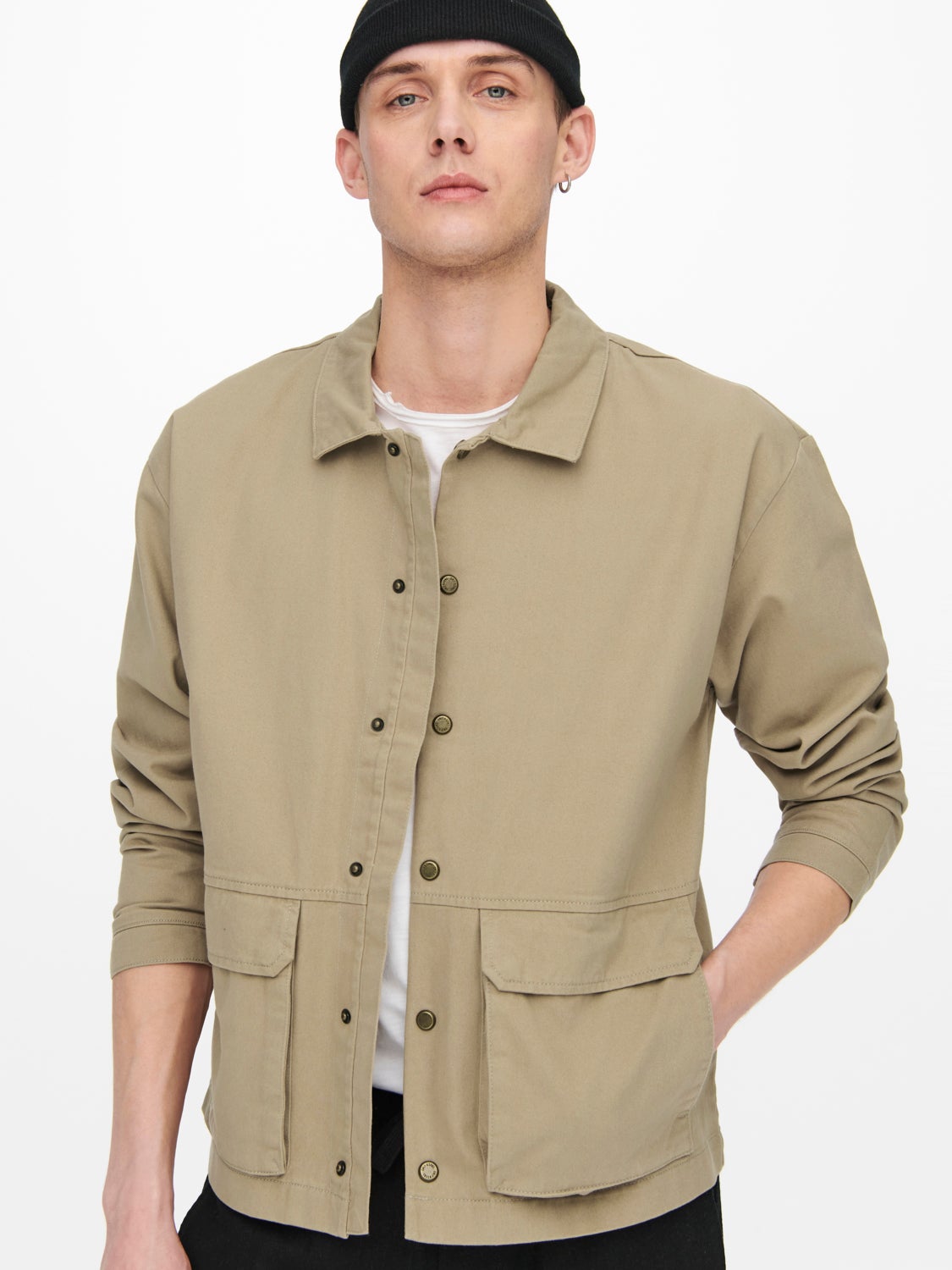 Utility Jacket with Pockets
