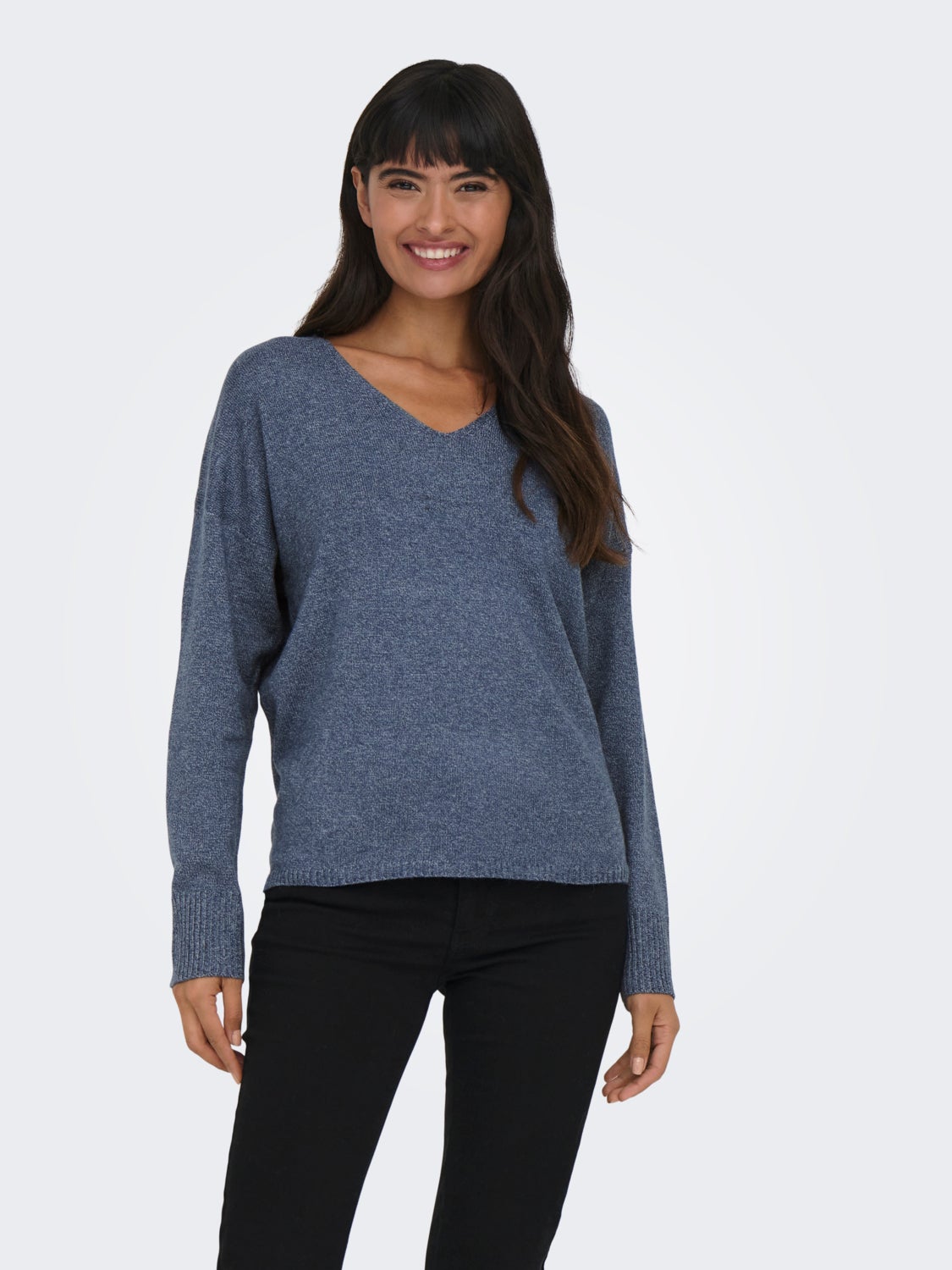 V-neck Knitted Pullover