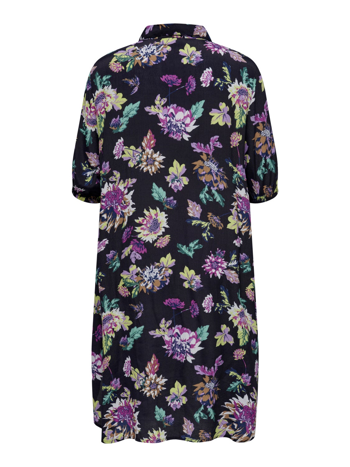 Curvy midi shirt dress