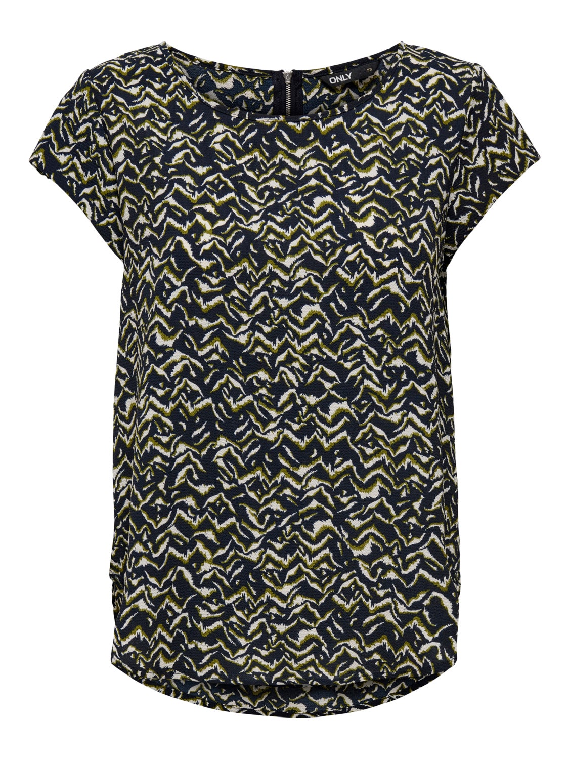 Printed Short Sleeved Top