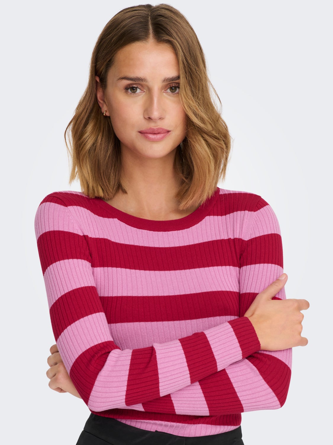 Striped Knitted Pullover