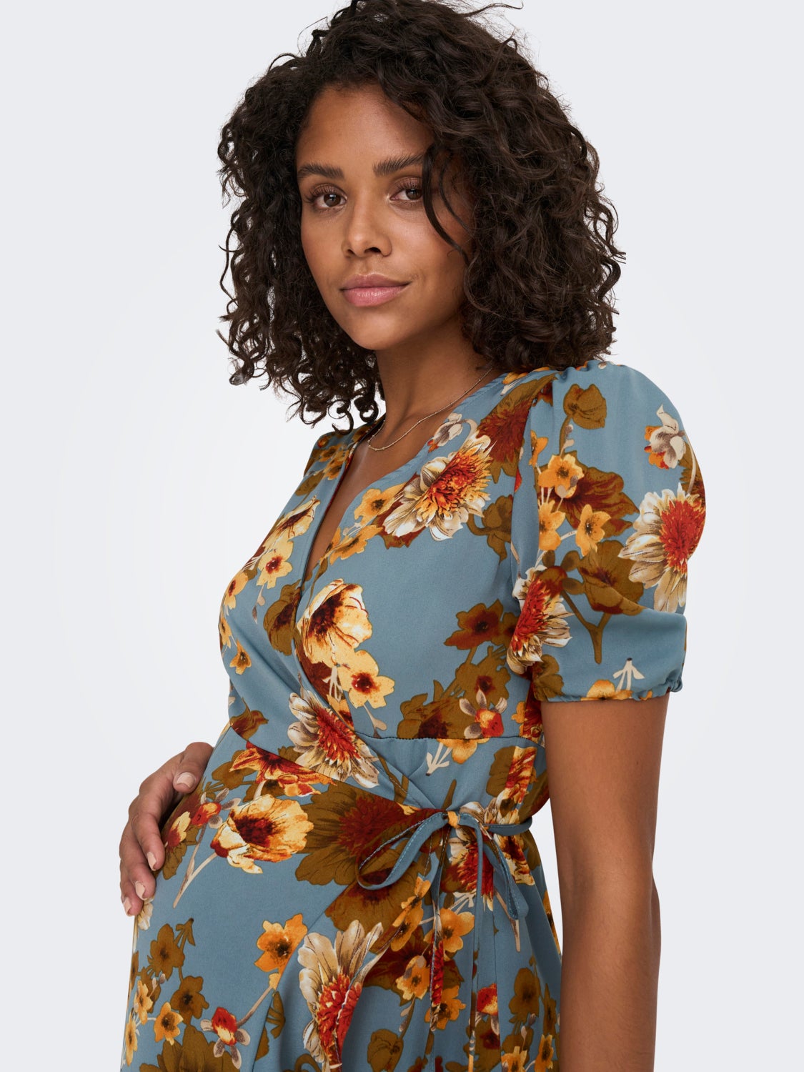 Mama Wrap Dress