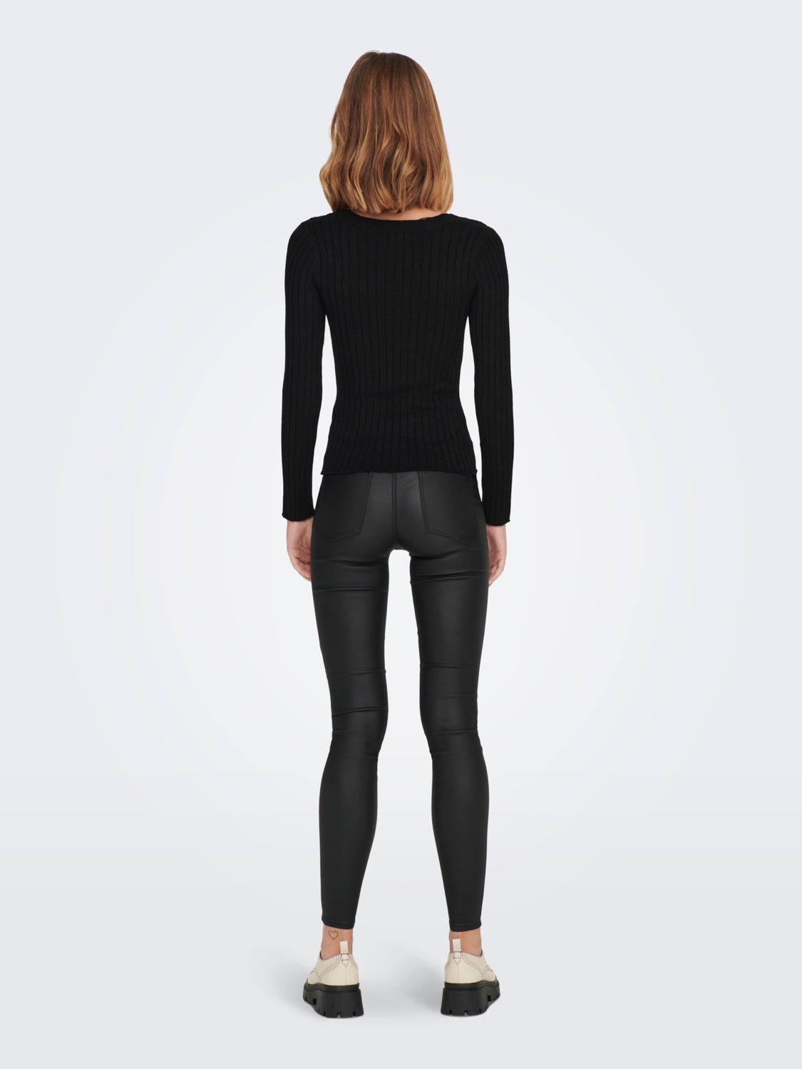 U-neck Knitted Pullover