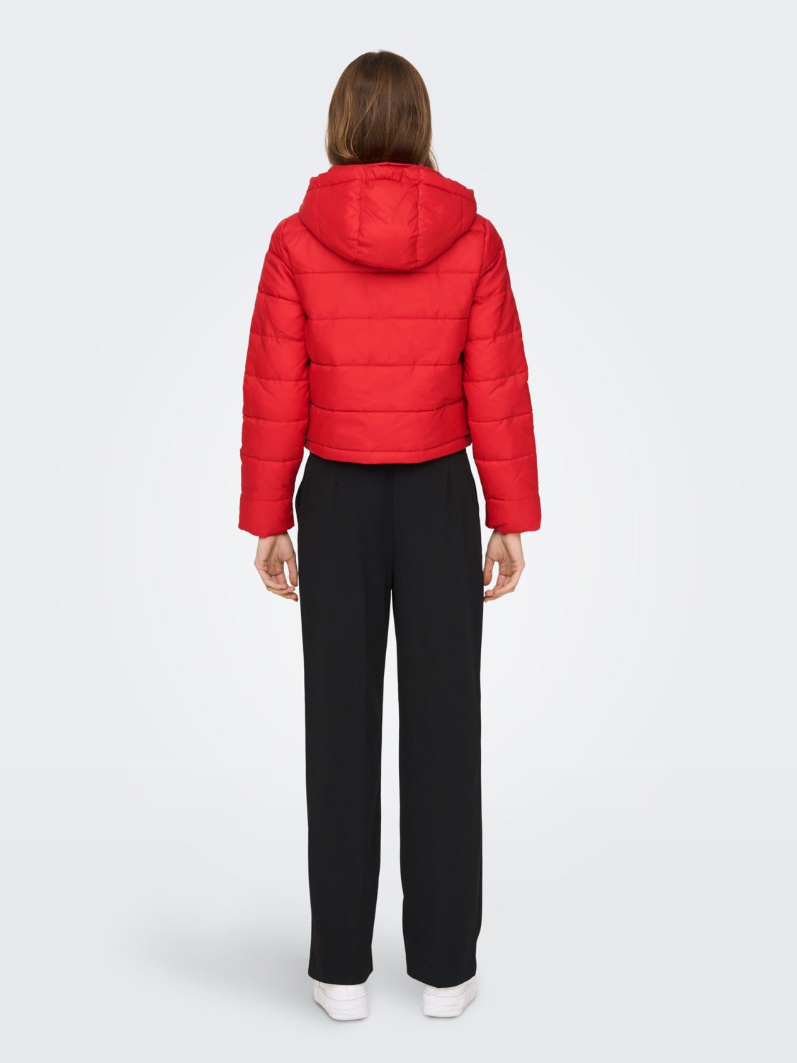 Hodded puffer jacket