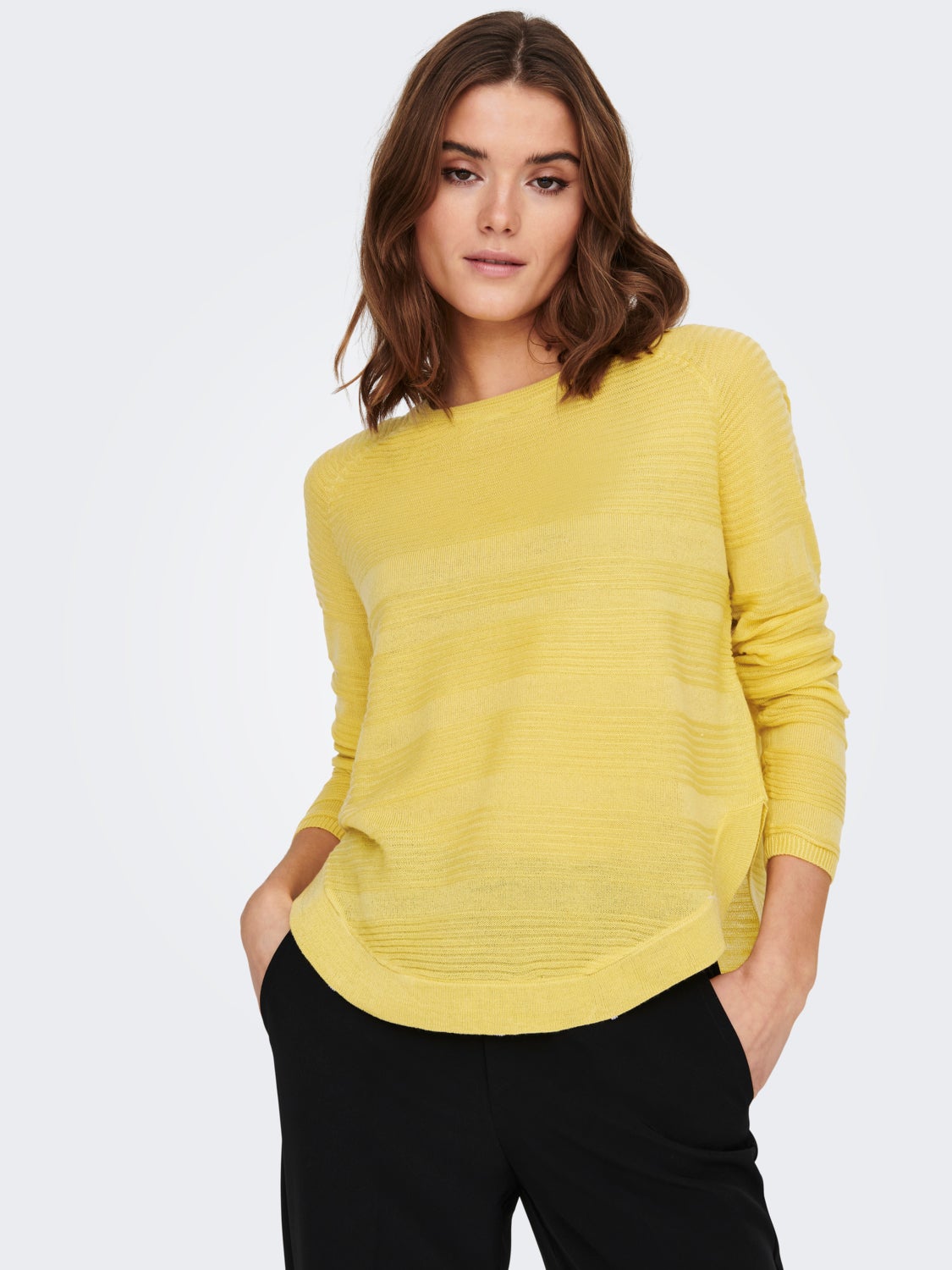 Texture Knitted Pullover