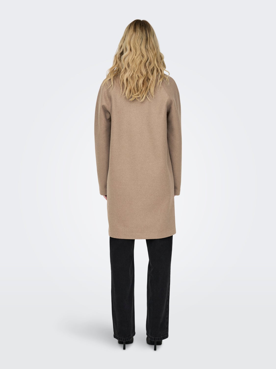 Solid color coatigan