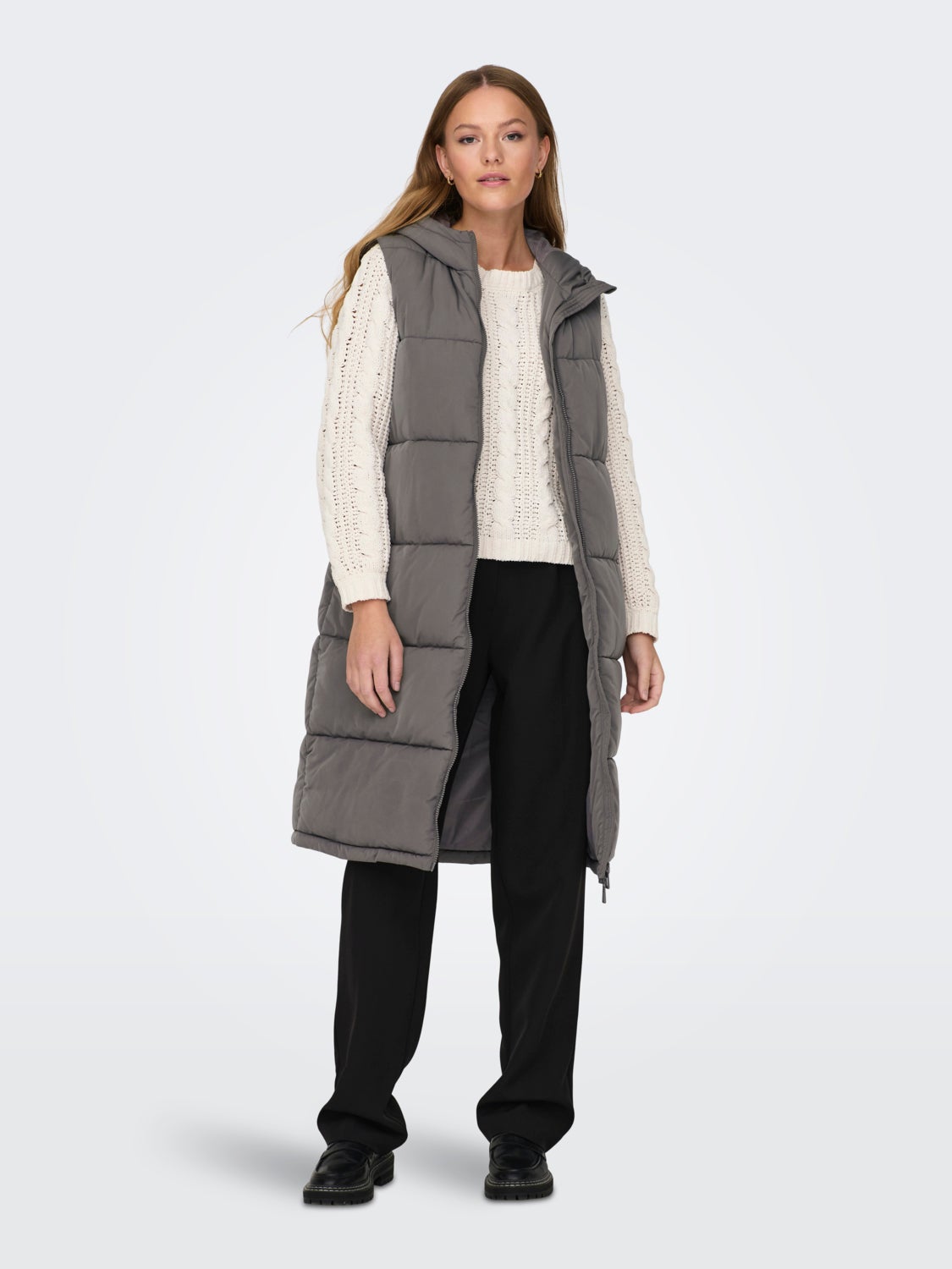 Quilted long Waistcoat