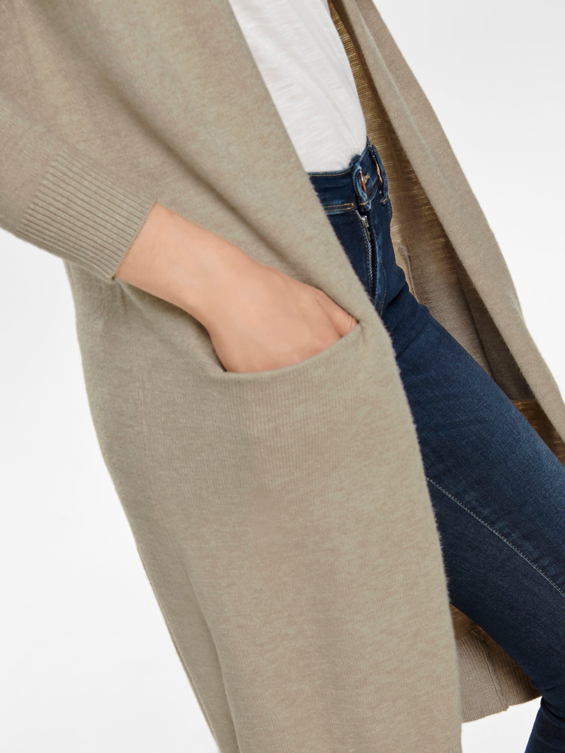 Long Knitted Cardigan