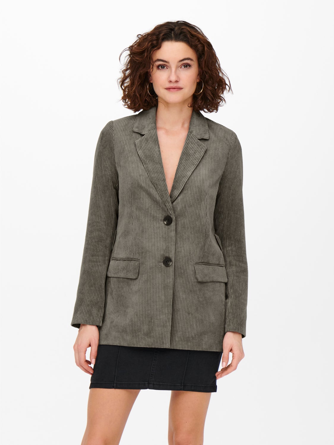 Belted corduroy Blazer