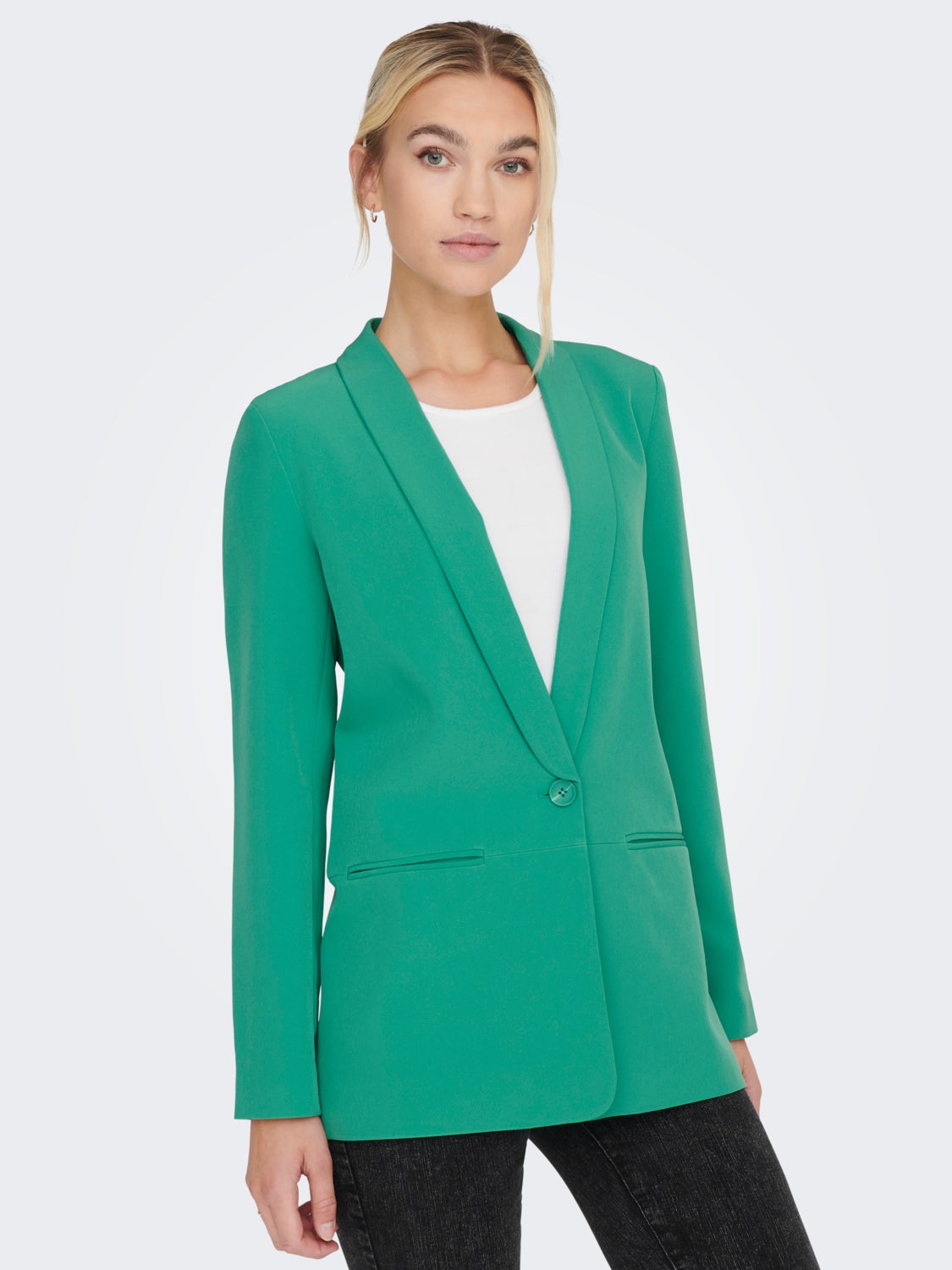 Classic box fit blazer