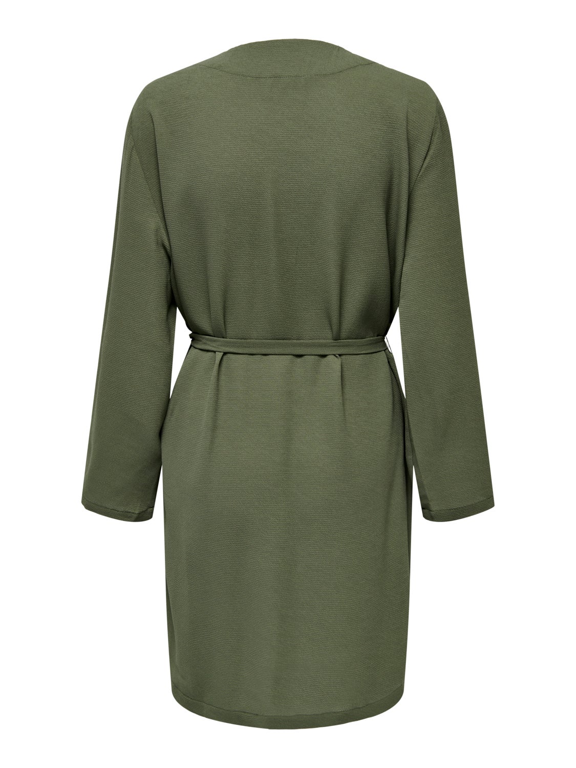 Cozigan with tie belt