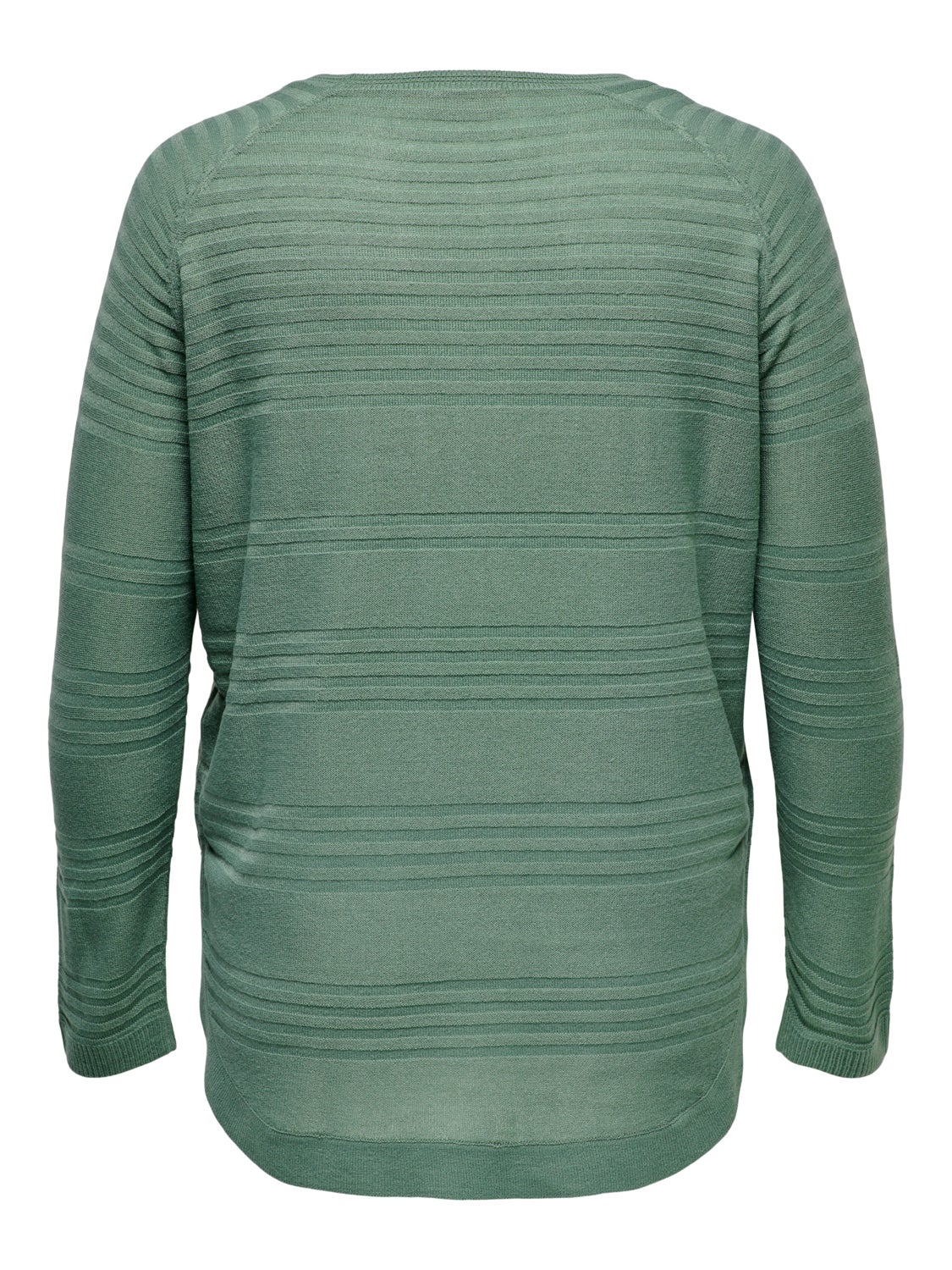 Curvy structured Knitted Pullover