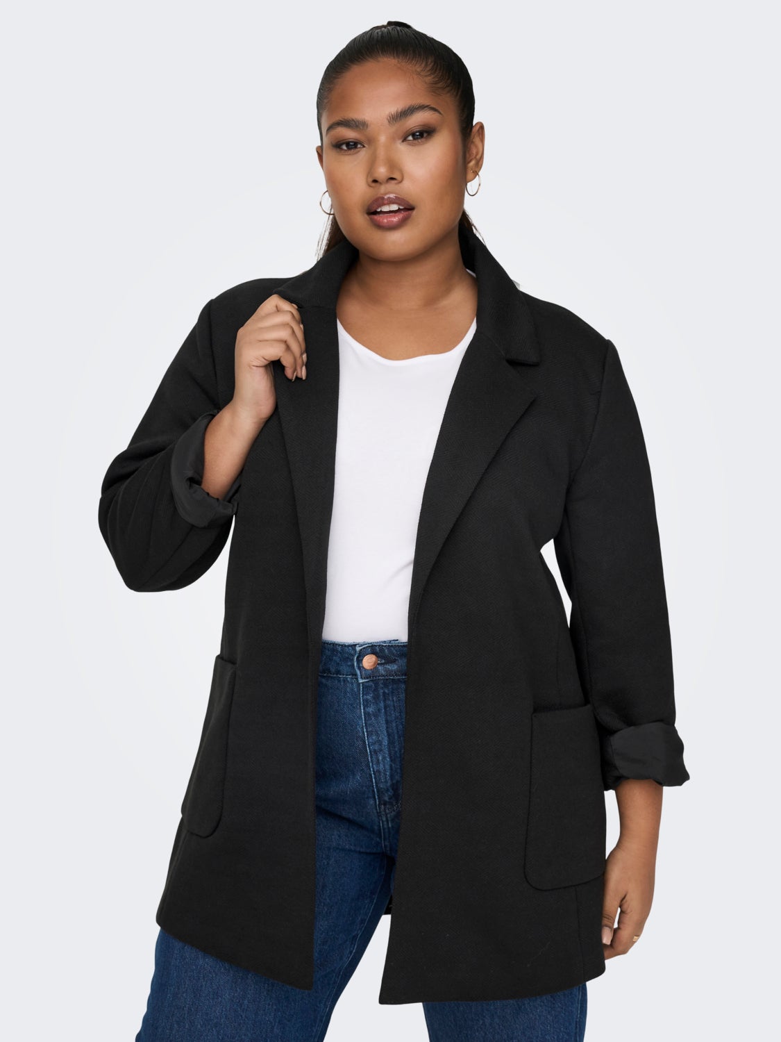 Curvy classic blazer
