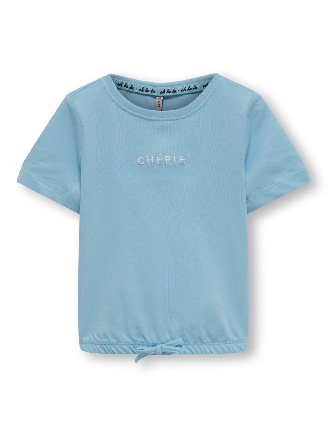 Mini draw string t-shirt